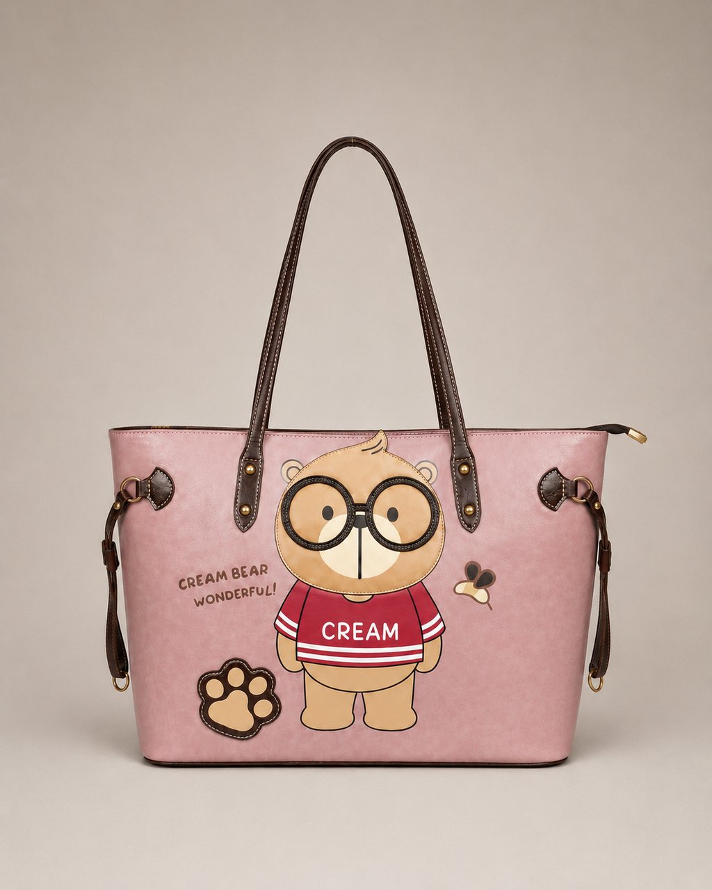 Royal Bear Rosé Tote
