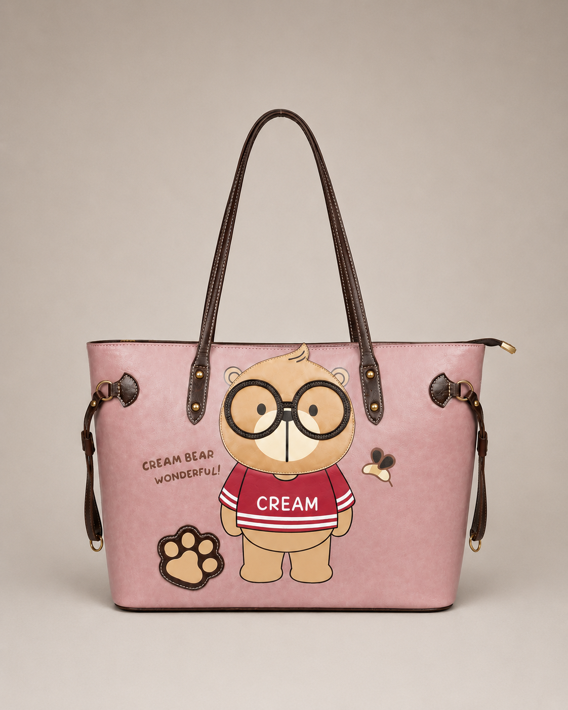 Royal Bear Rosé Tote