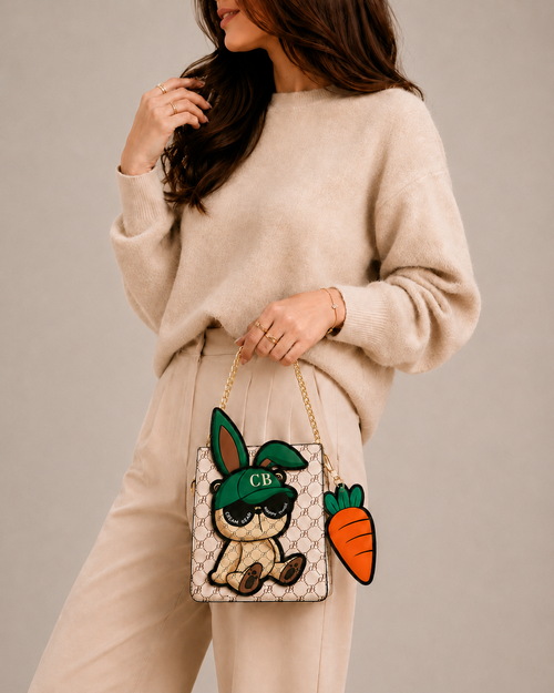 Royal Bear Bunny Crossbody