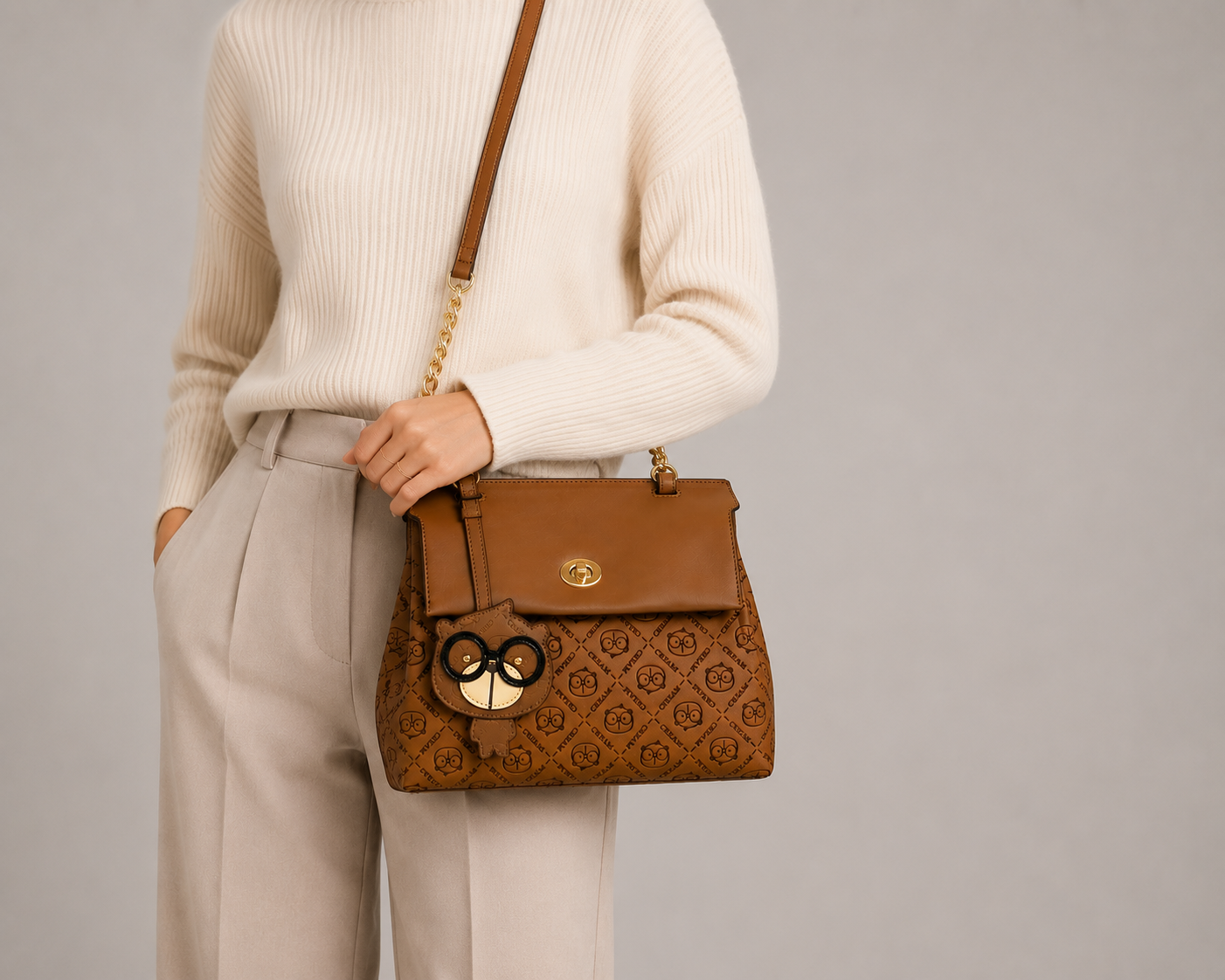 Royal Bear Heritage Monogram Tote