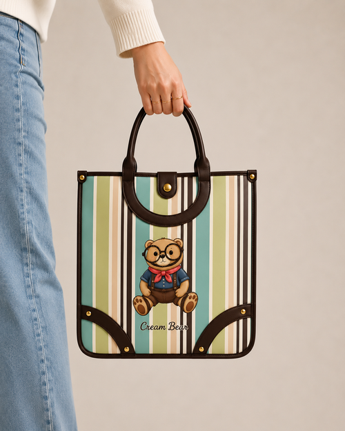 Royal Bear Heritage Stripe Tote